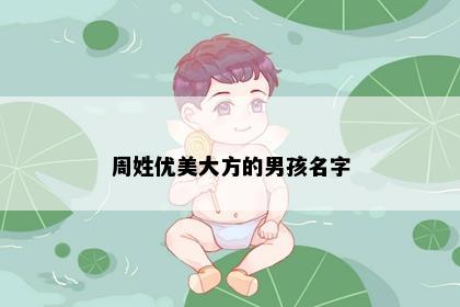周姓优美大方的男孩名字