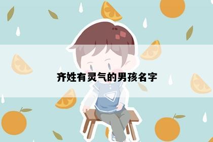 齐姓有灵气的男孩名字